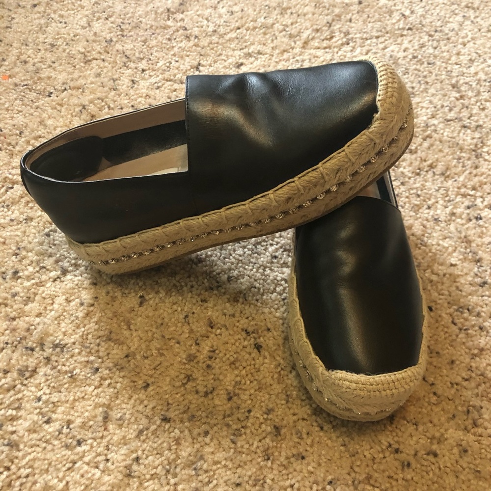 Rhinestone embellished platform shoe